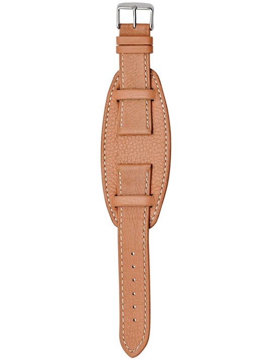 Herzog Flieger Lederarmband Honig