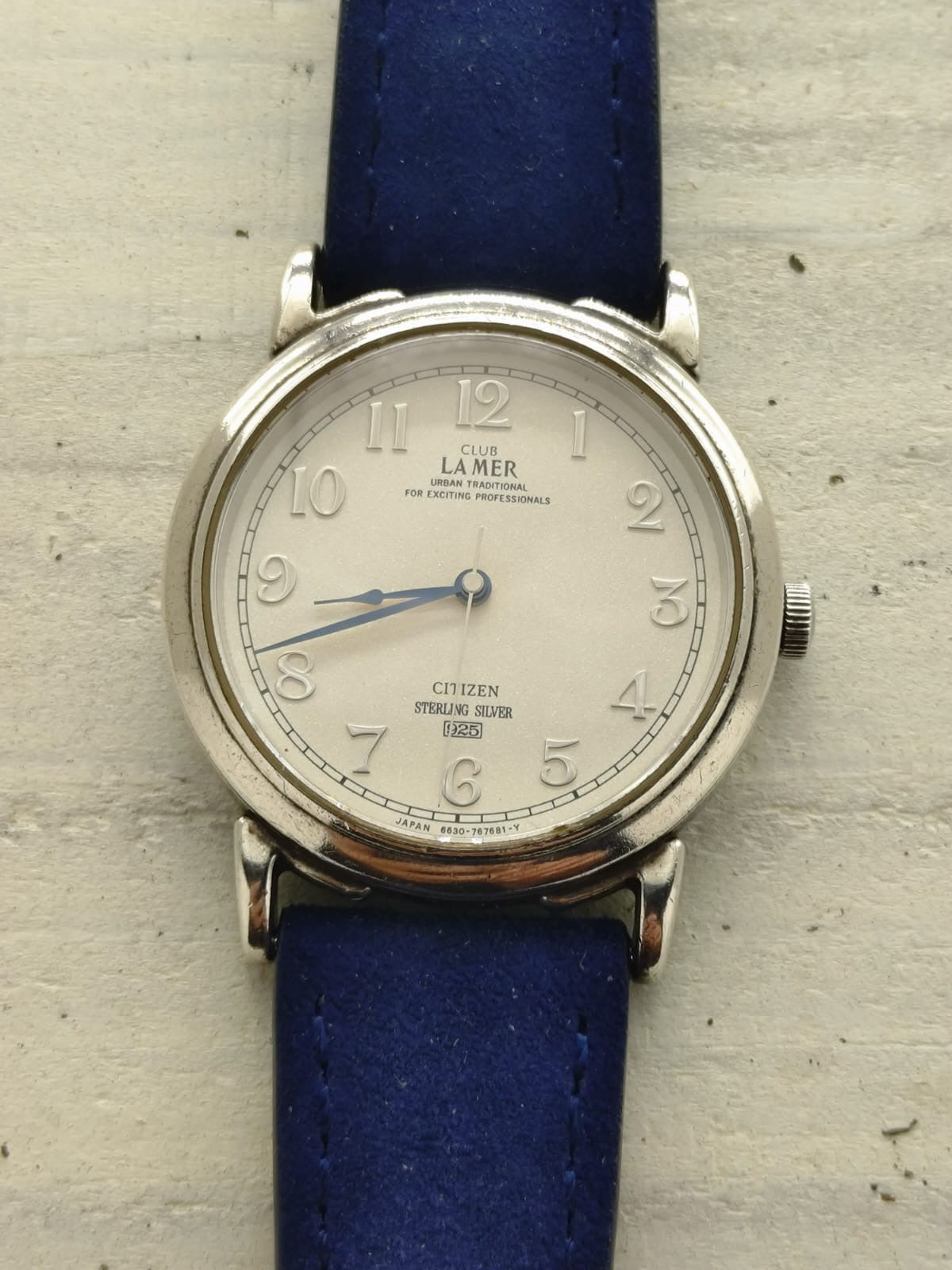 Citizen Club La Mer "Noli Metuere" – Ref. 6630-664400 – 925 Sterling Silver Case – Manual Wind – December 1992 – Freshly Serviced