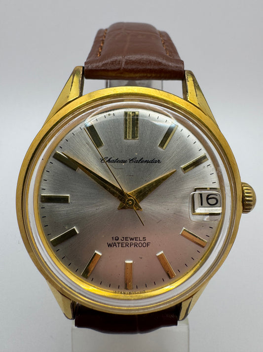 Chateau Calendar – 19 Jewels – Takano / frühe Ricoh-Ära – Japan, ca. 1962