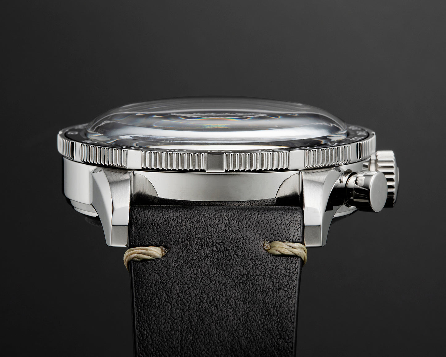 OUTLINE Chronographe à 2 compteurs Série IV « Panda inversé »