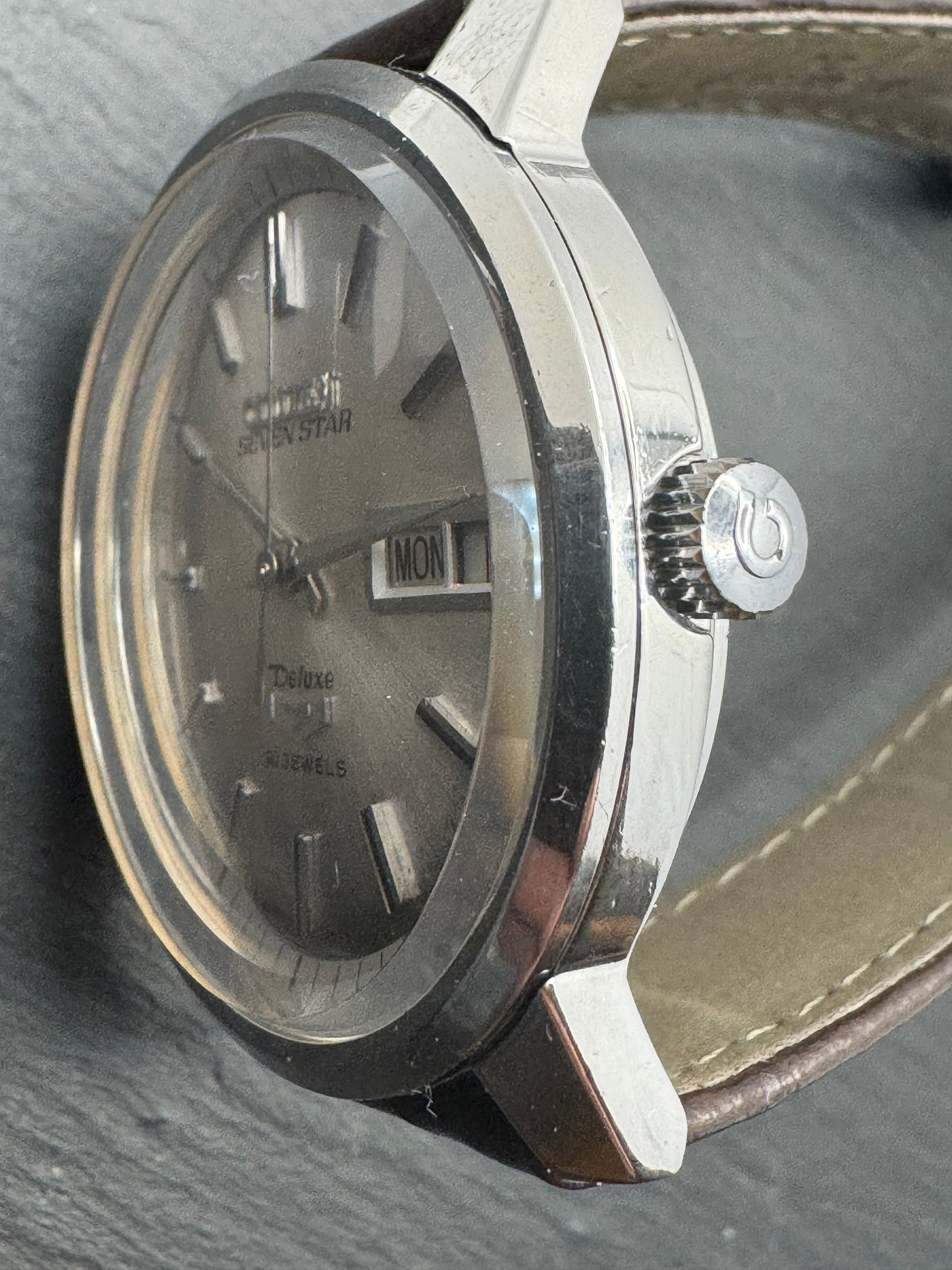 Citizen Seven Star Deluxe Automatic – März 1968 – Tropical Dial – 21 Jewels