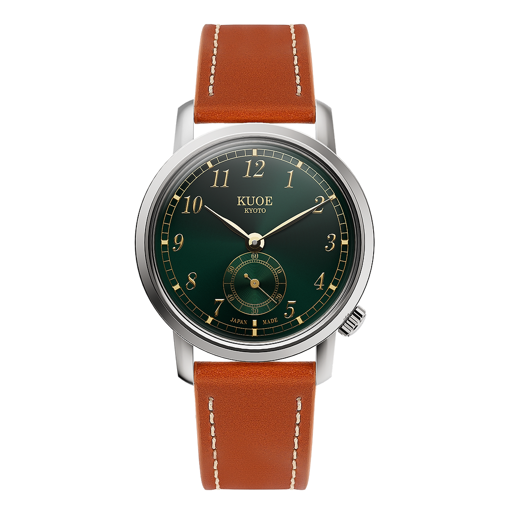 KUOE OLD SMITH 90-007 Automatic - 35 mm - green sunray dial