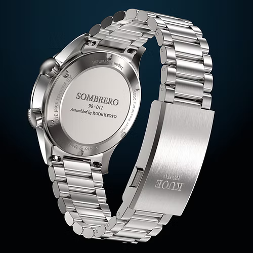 SOMBRERO 90-011, Gradation Navy, Linen Textured Dial, 20 BAR Water Resistant