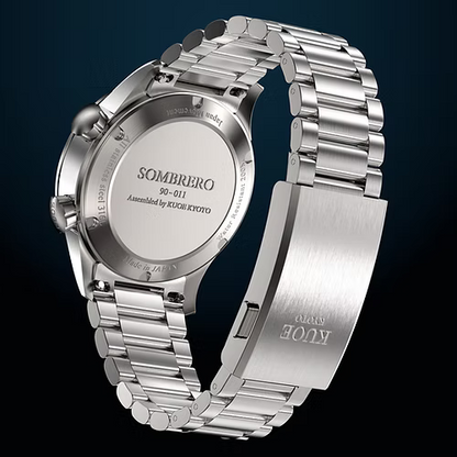 SOMBRERO 90-011, Gradation Navy, Linen Textured Dial, 20 BAR Water Resistant