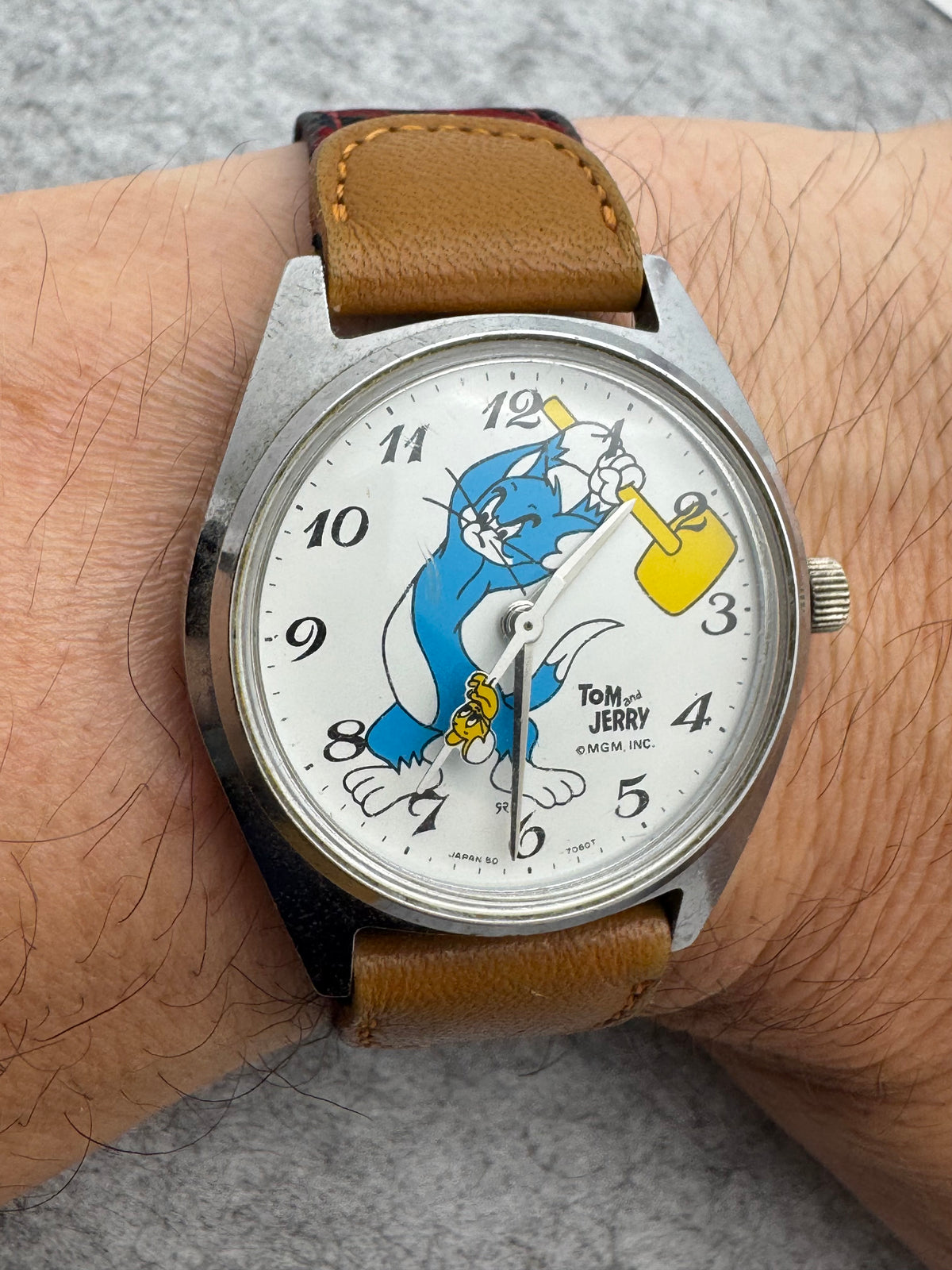 Seiko Tomony Tom & Jerry Ref. 5000-7000 – Handaufzug – 1970er Jahre