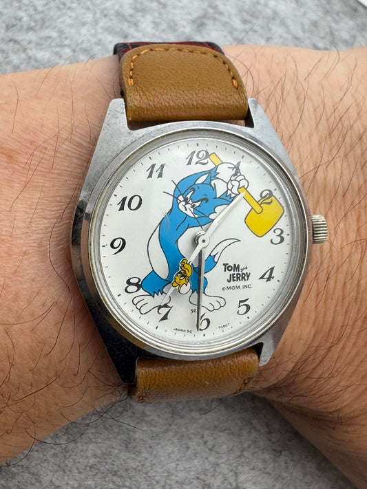 Seiko Tomony Tom & Jerry Ref. 5000-7000 – Handaufzug – 1970er Jahre