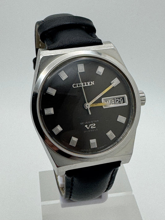 Citizen Seven Star V2 Automatic 21 Jewels – Ref. 4-720776 TA – Parawater – frisch in Japan revidiert