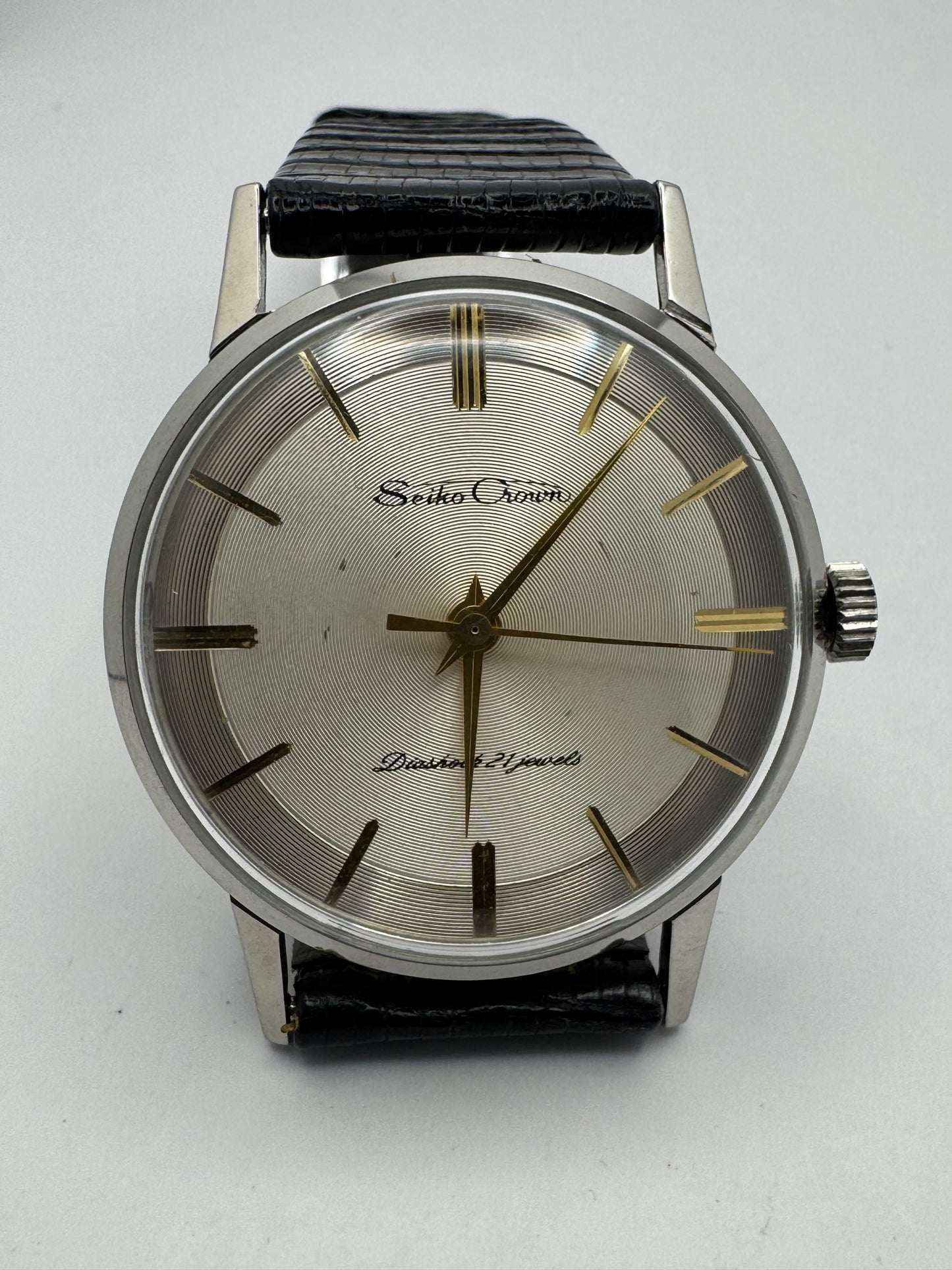 Seiko Crown – Rare Dial | 1950er Jahre | „Pre-Grand Seiko“ | frisch revidiert in Japan