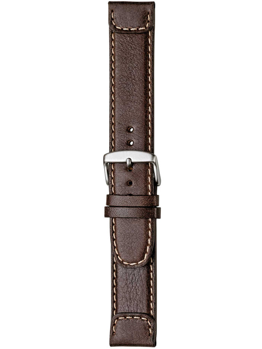 Herzog Soft-Vintage Lederarmband Braun