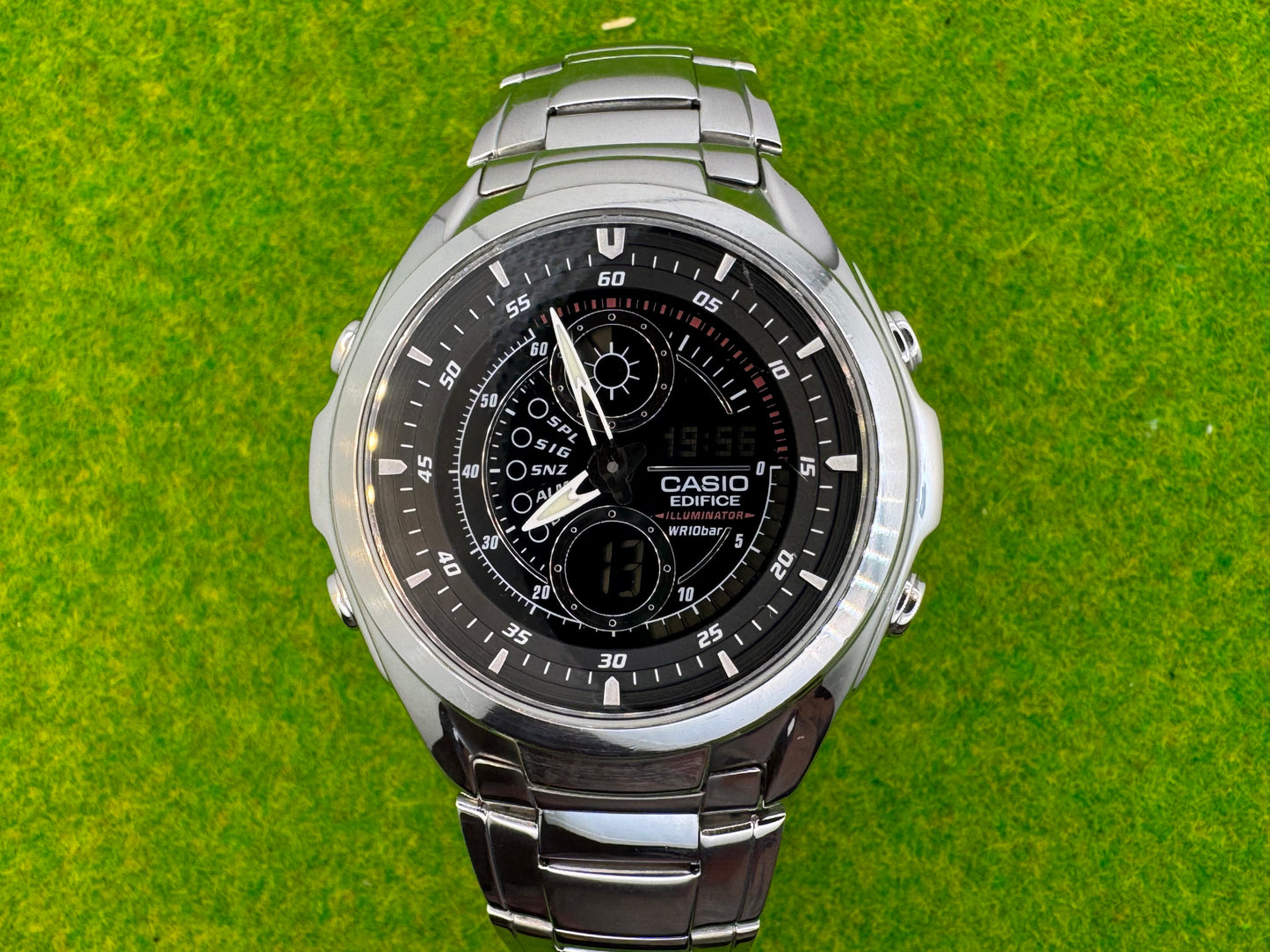 Casio Edifice EFA-116 – Analog-Digital World Time Chronograph der frühen Edifice-Generation (ca. 2005)