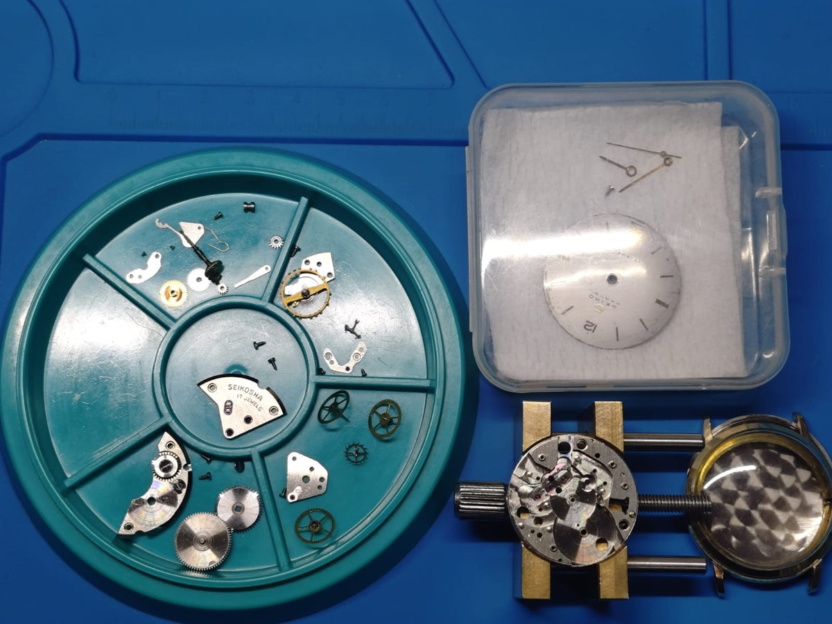 Seiko Marvel – Ref. J13010 – Manual wind, 17 jewels, Suwa Seikosha – 14K gold-filled – January 1958 – freshly serviced