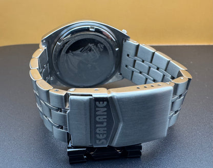 Sealane SE08-IA 1/20 Sec Chronograph Yellow Dial (Japan, Sun Flame Co., Ltd.)