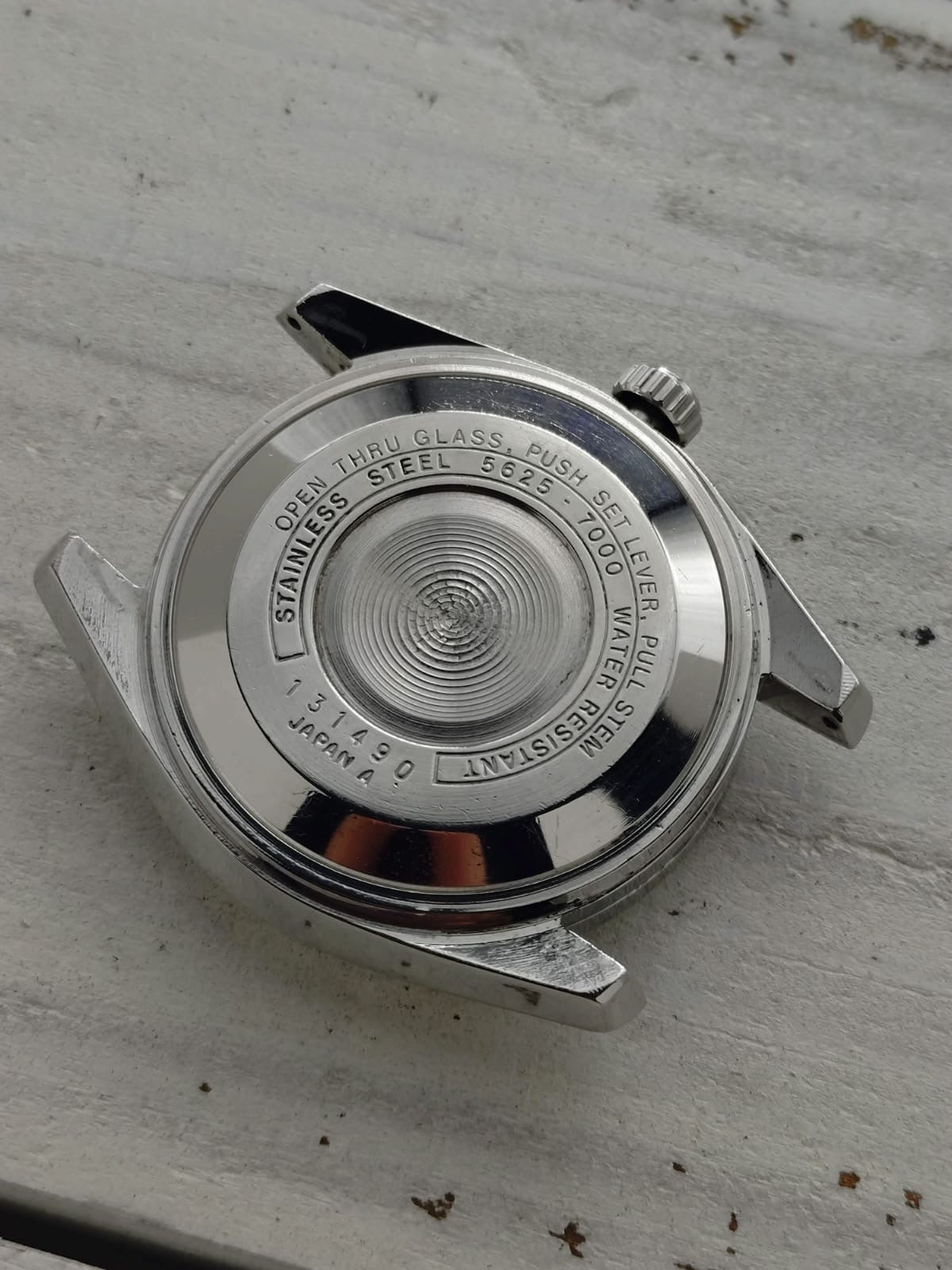 King Seiko Hi-Beat 5625-7000 – Caliber 5625A, Suwa Seikosha – Stainless steel, date only – March 1971 – freshly serviced