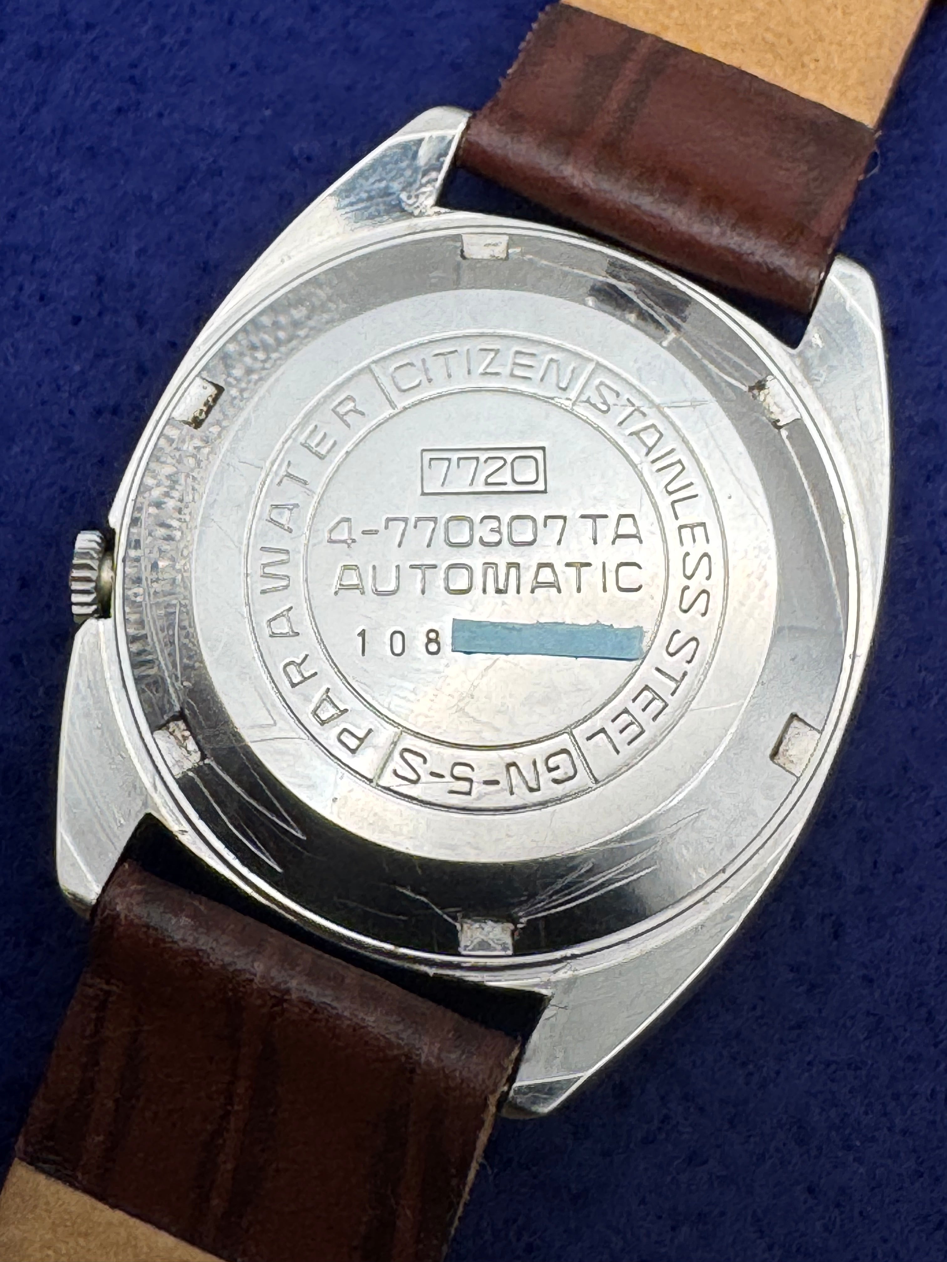 Citizen Leopard 7720 Automatic – Super Beat 28 Jewels (August 1971