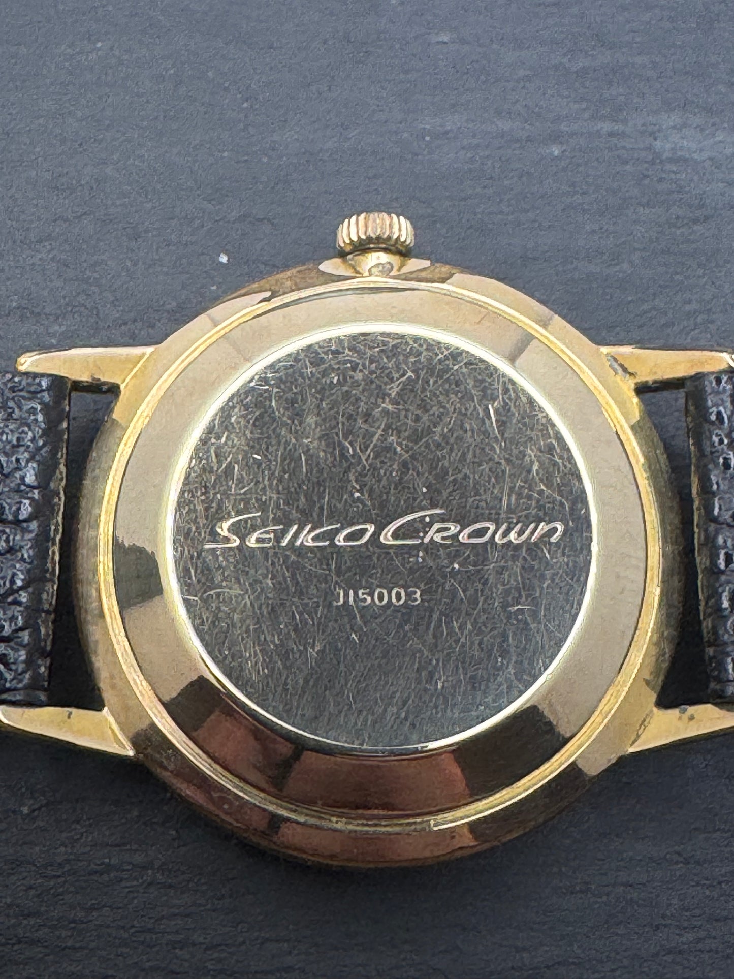 Seiko Crown Diashock 21 Jewels – historischer Vorläufer der Grand Seiko – Referenz J15003 – frühe 1960er Jahre – frisch revidiert