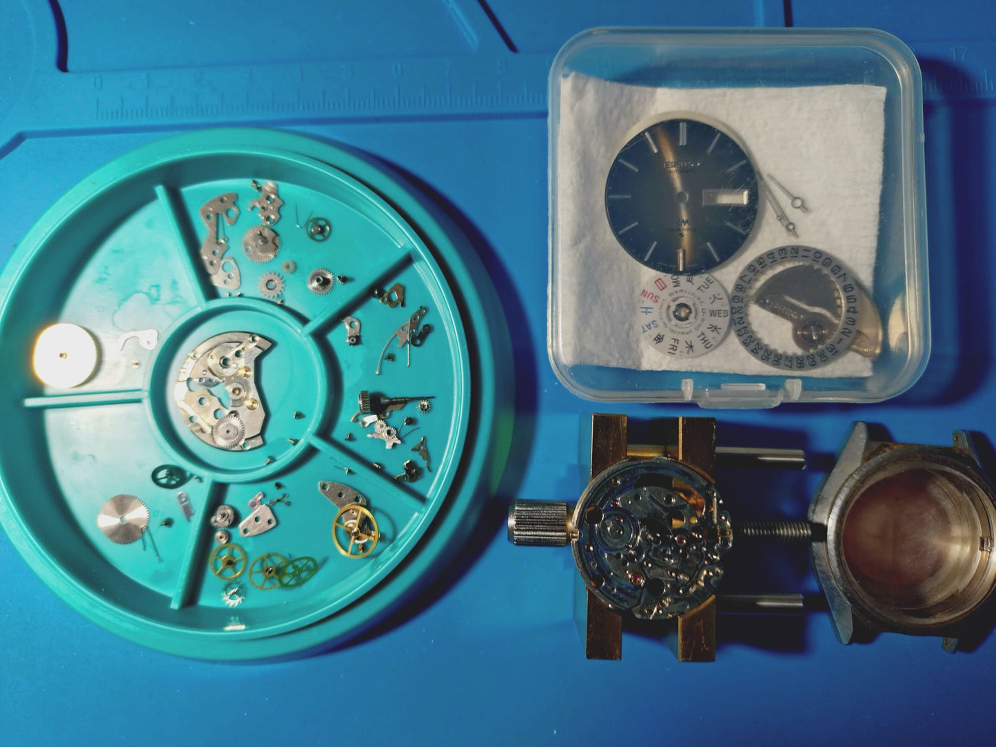 Seiko Lord Matic 5606-8130 – Rauch-Verlaufszifferblatt & Facettenglas – 23 Jewels, um 1975