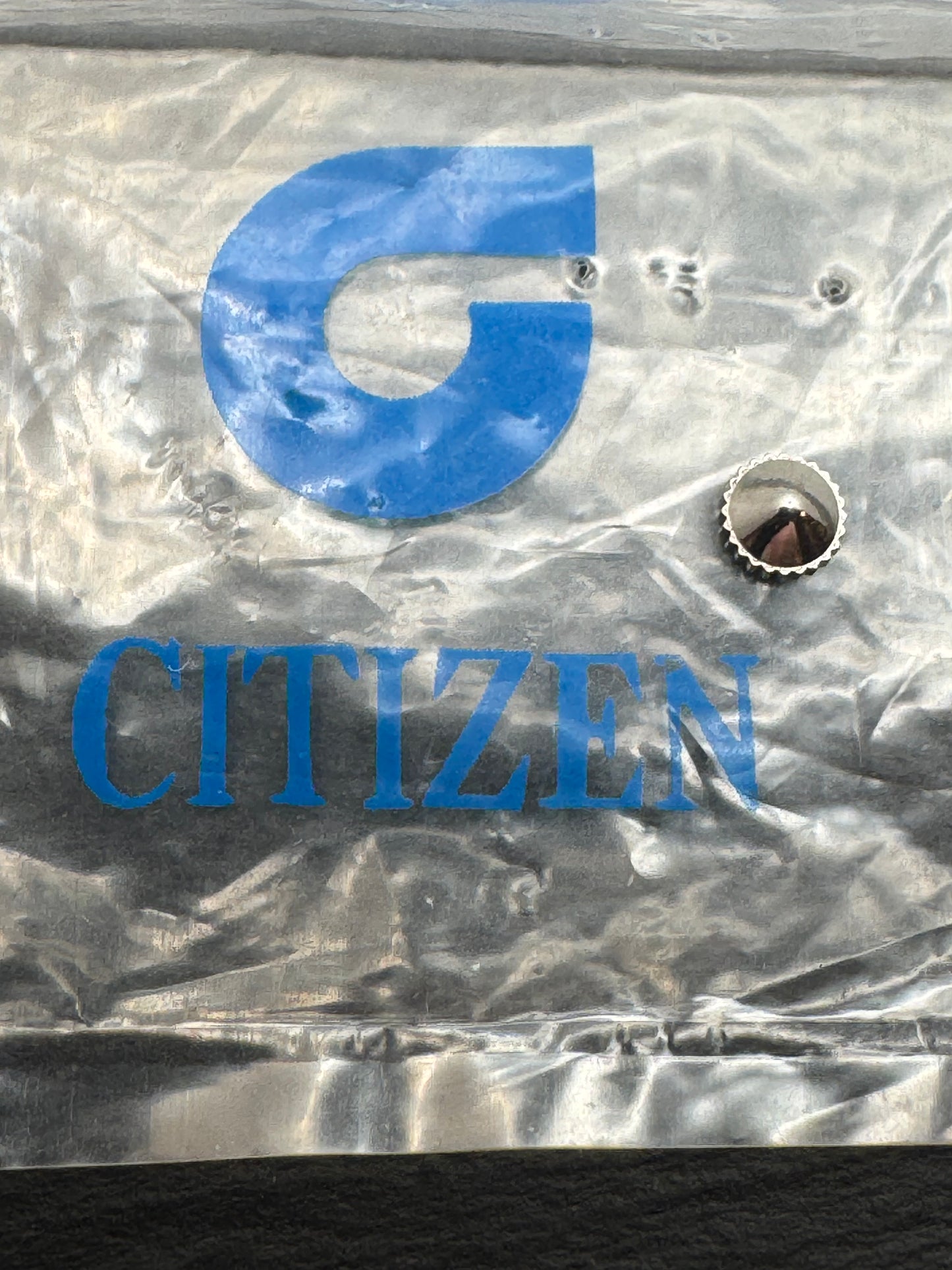 Citizen replacement crown with gasket, conical – Ø 3.6 mm, height 2.4 mm (1 piece) – NOS