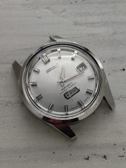 Seiko Seikomatic Weekdater – Ref. 6206-8130 – Kaliber 6206B, Automatik, Suwa Seikosha – Juni 1966 – frisch revidiert