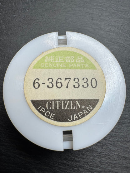 Citizen Original Zifferblatt 3630-367330 „Lighthouse / Lumen Majus" (rund, Gold/Railroad) – NOS