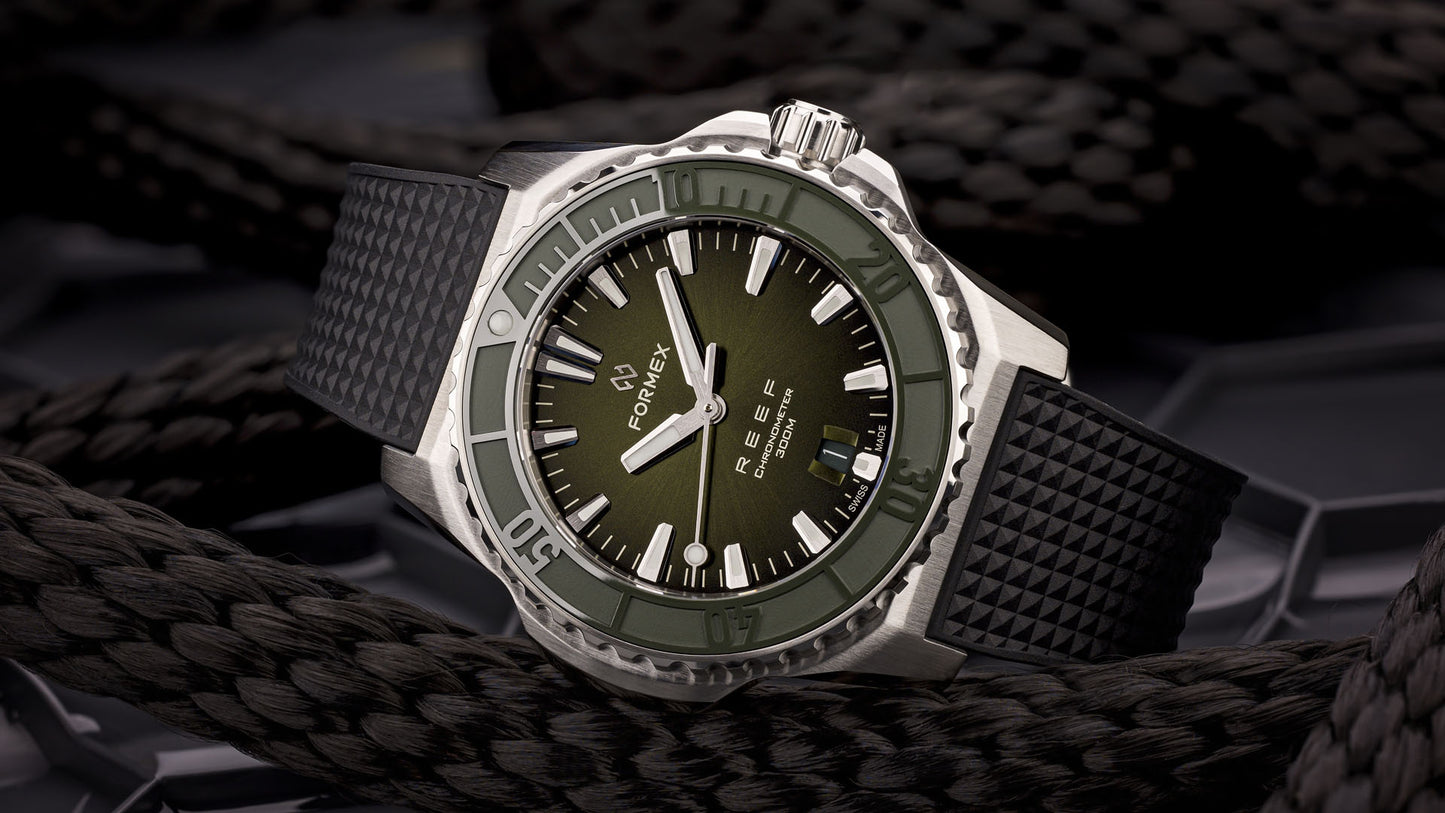 Formex REEF 42 Automatik COSC 300M "Grün" 42mm