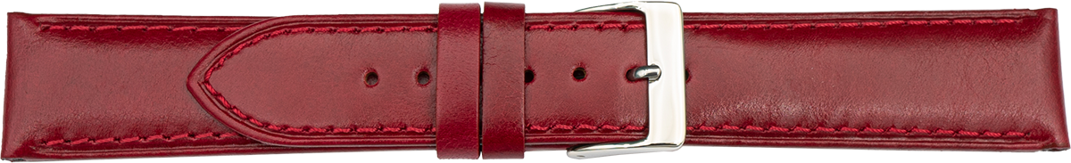 PREMIUM Leather Strap Red XL