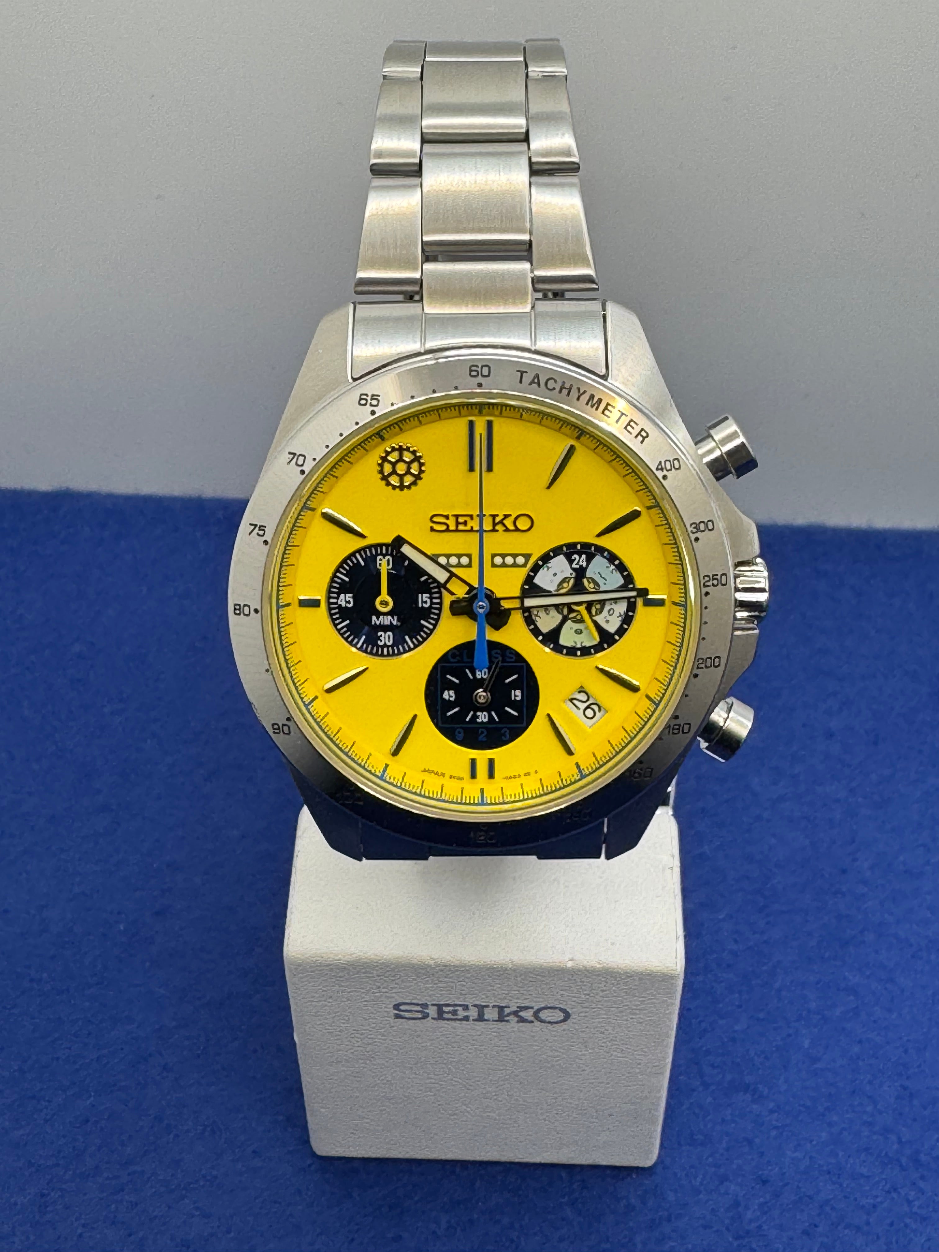 Seiko 8T63-03N0 Doctor Yellow × Sumikko Gurashi Collaboration