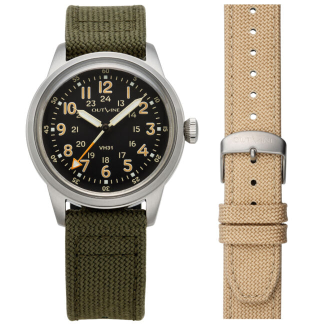 Outline Military Typ 1950 - Black - 24H