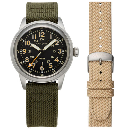 Outline Military Typ 1950 - Black - 24H