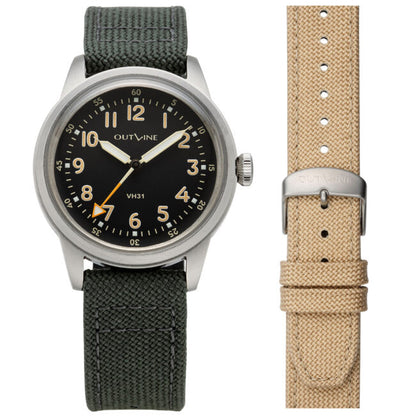 Outline Military Typ 1950 - Black - 12H