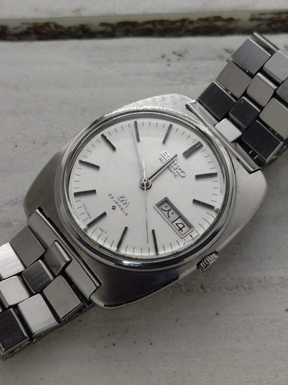 Seiko Lord Matic 5606-7130 – Dez. 1969 – Day-Date, Original-Stahlband, revidiert