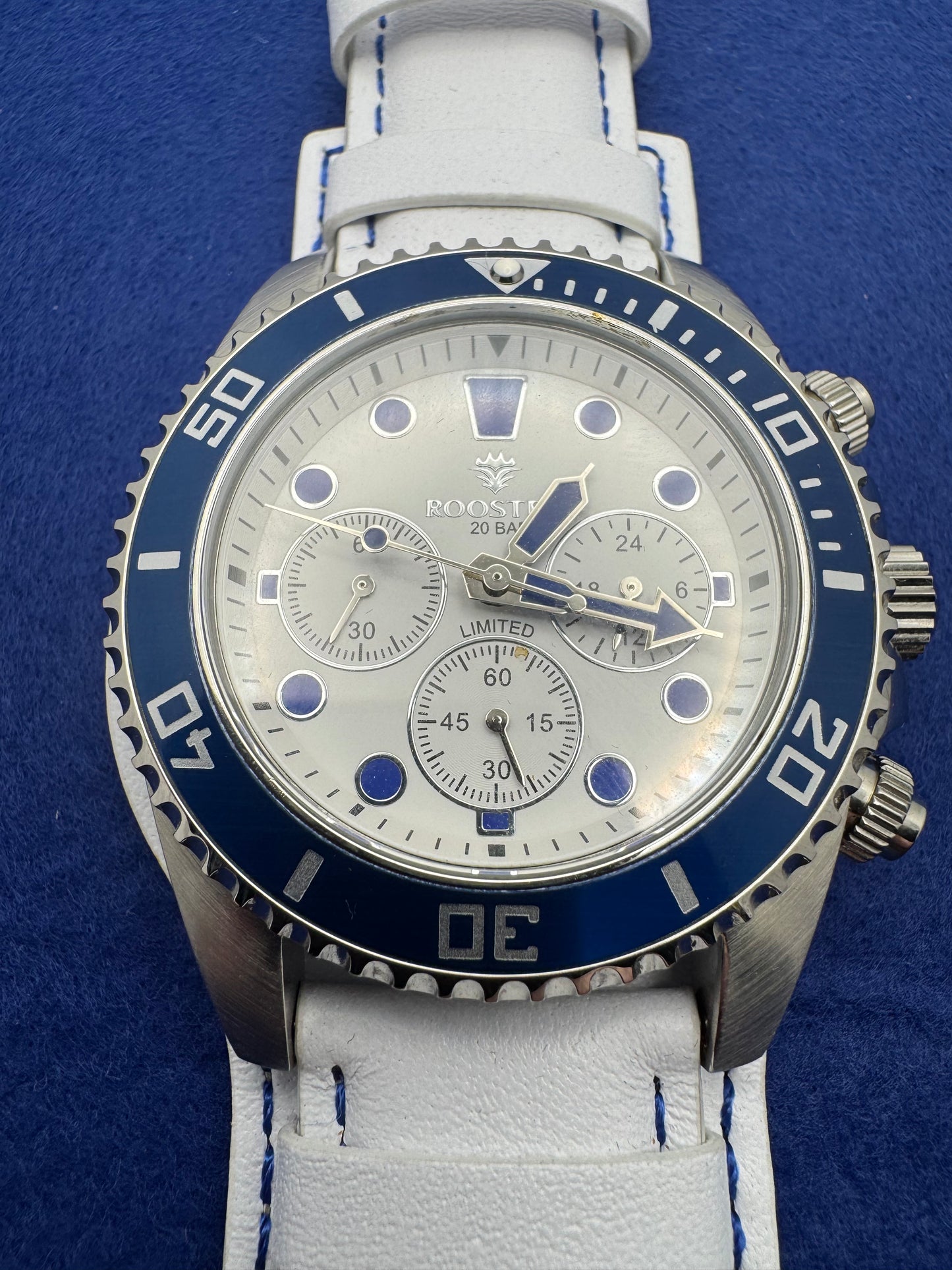 Rooster RS-1010W Limited Edition Chronograph (126/500) - JDM