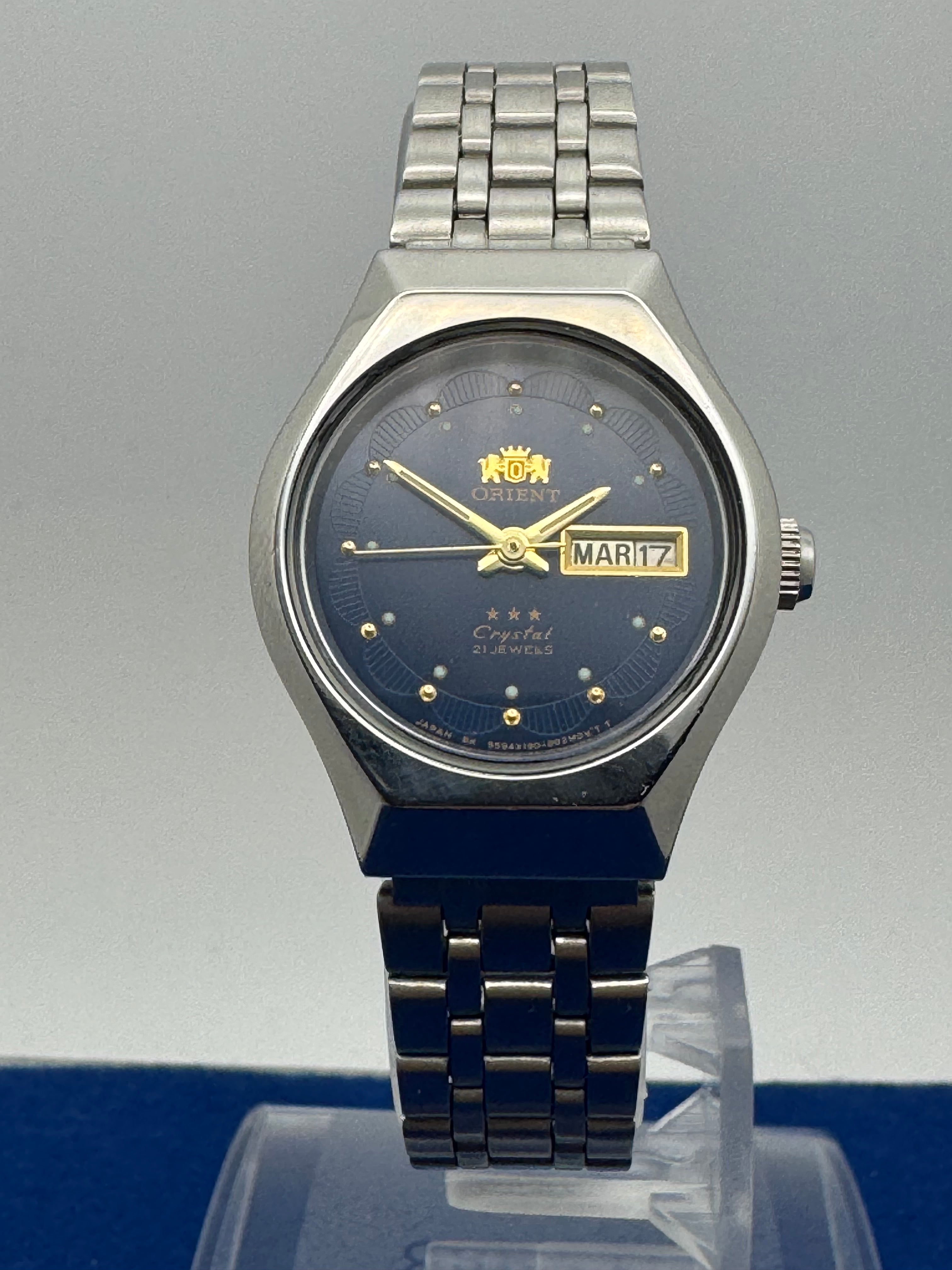 Orient 3 Star Crystal – Automatic 21 Jewels (Japan) – Japanese Orient 3 Star Crystal – Automatic 21 Jewels (Japan) – Japanese