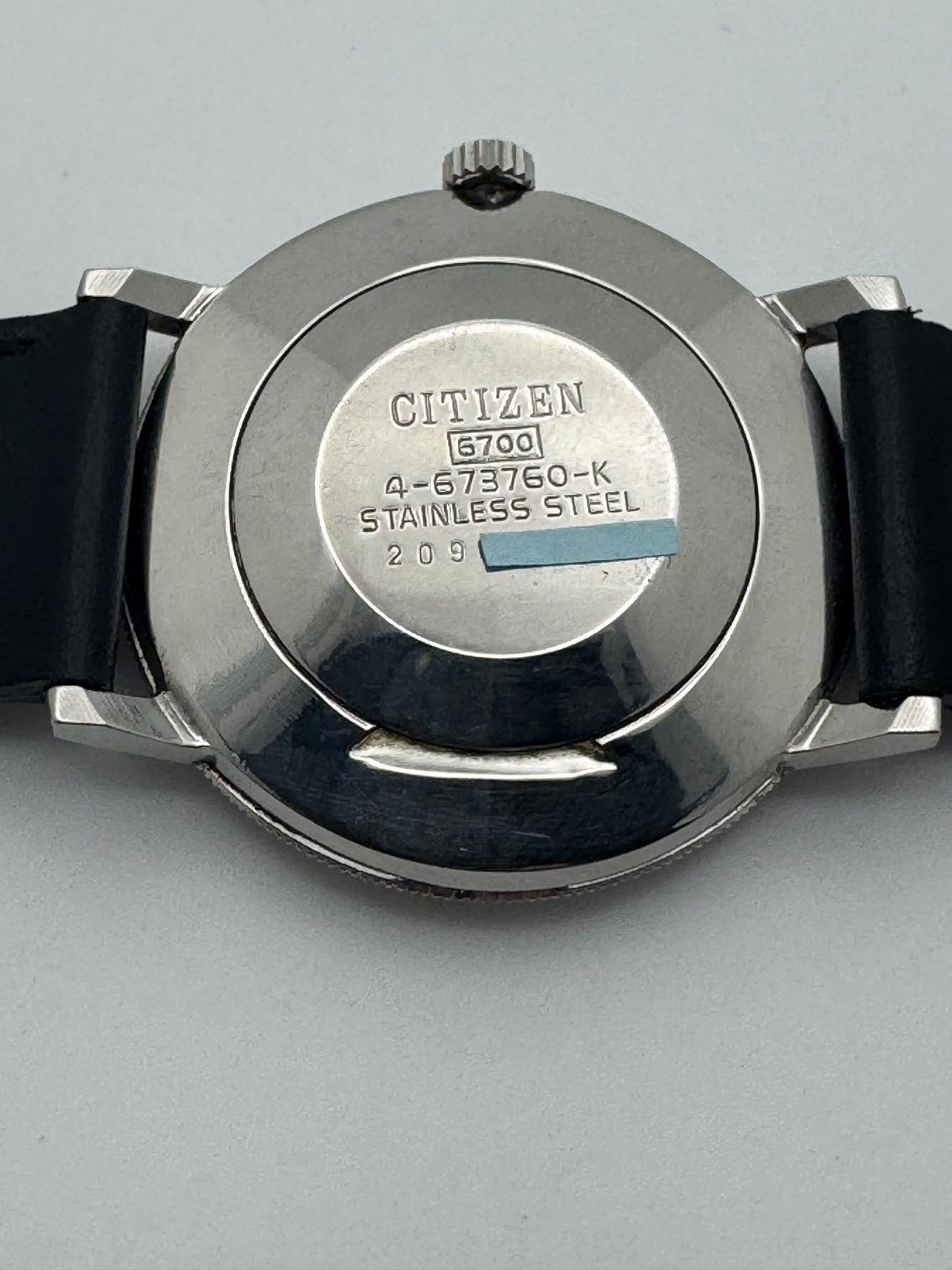 Citizen  – Eisenbahn-Gedenkuhr 1872–1972 (Ref. 4-673760-K, Cal. 6700) (September 1972)