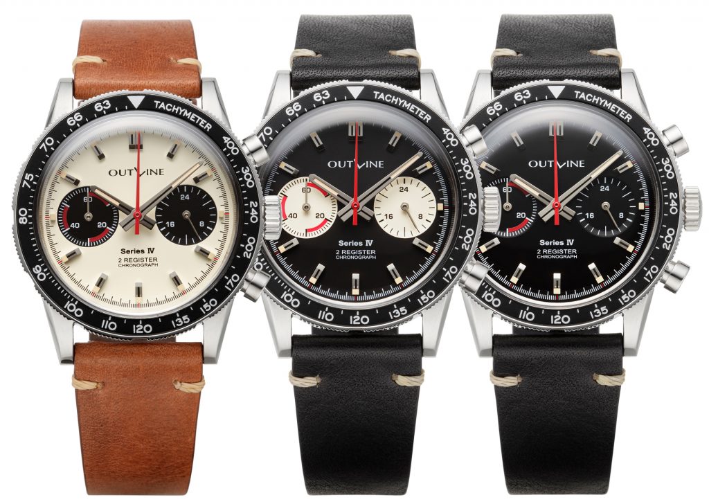 OUTLINE Chronographe à 2 compteurs Série IV « Panda »