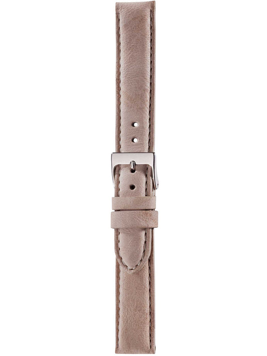 Herzog Mailand Lederarmband Crema