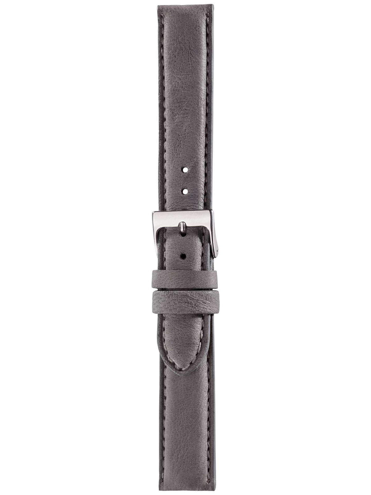Herzog Mailand Lederarmband Grau