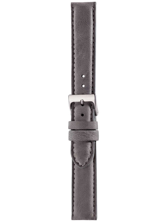 Herzog Mailand Lederarmband Grau