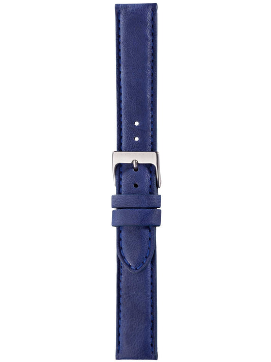 Herzog Mailand Lederarmband Blau