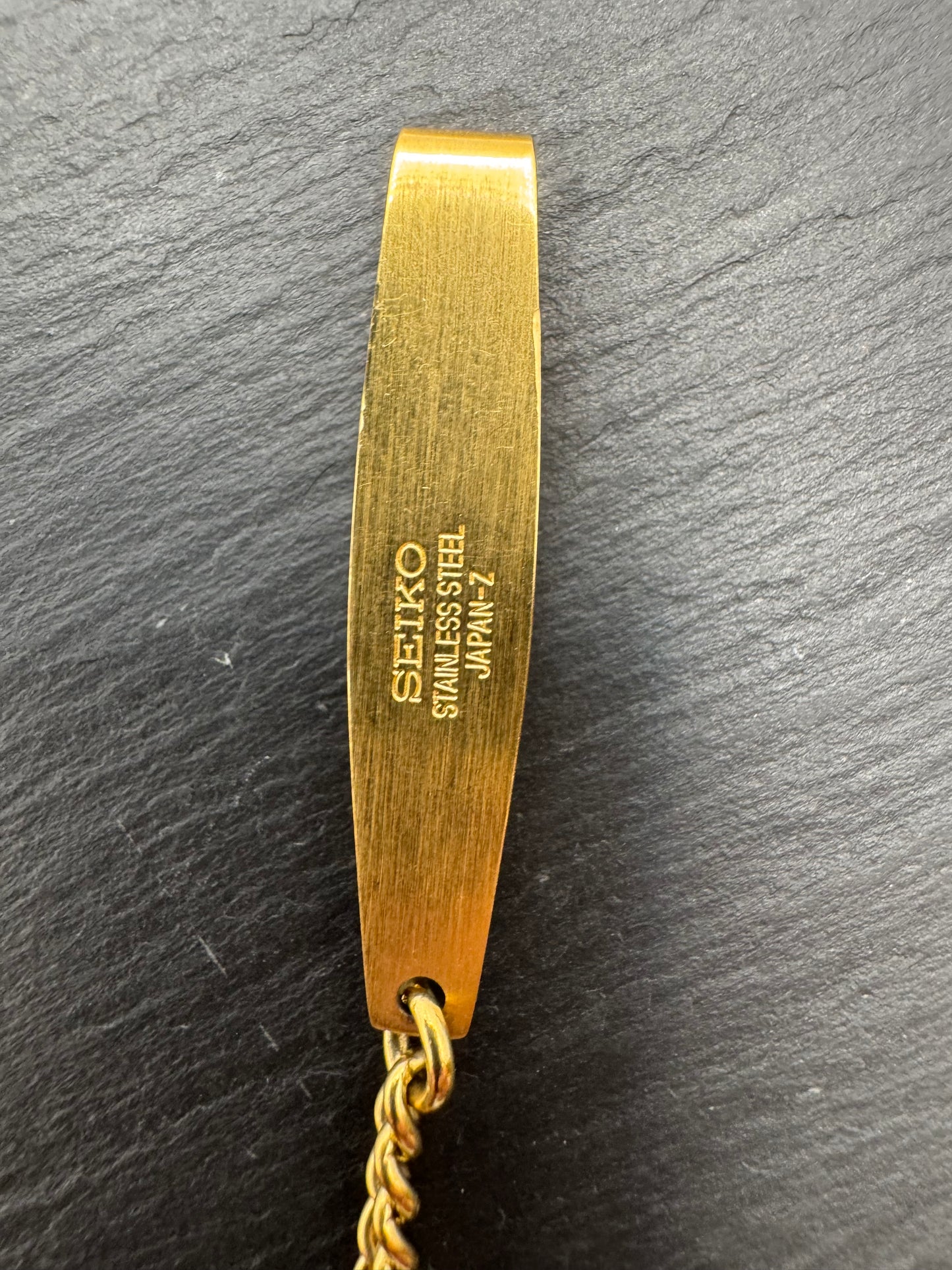 Seiko Taschenuhr 7N07-001A – „Prime Minister Gift“ – Japan (April 1994) – Quarz – mit Kette