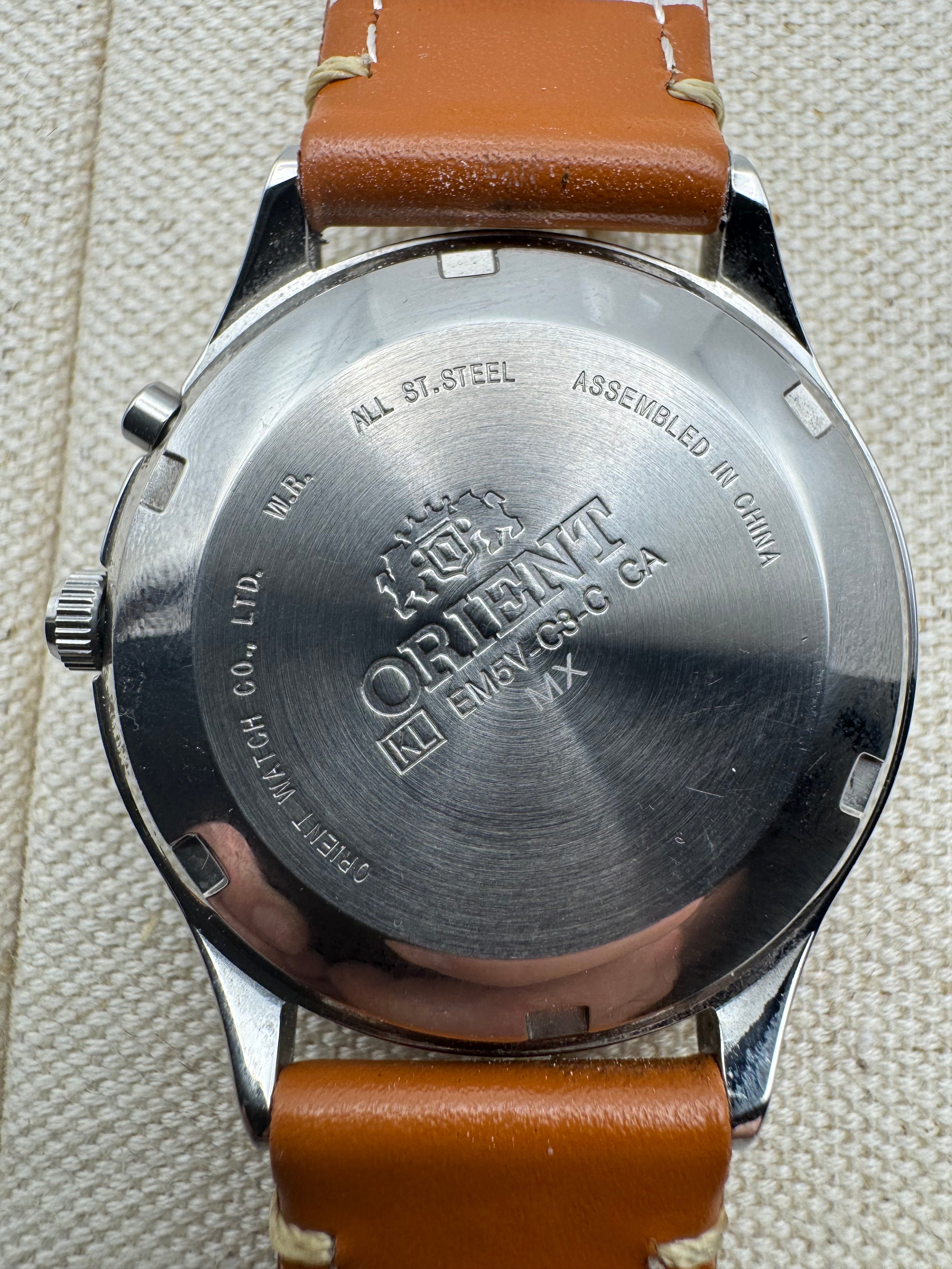 Orient Automatic EM5V-C3-C – Classic Day-Date (Japan Movement, ca
