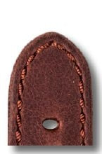 RIOS1931 Vintageleder-Uhrenarmband (Mahagoni) - 22mm - Länge M