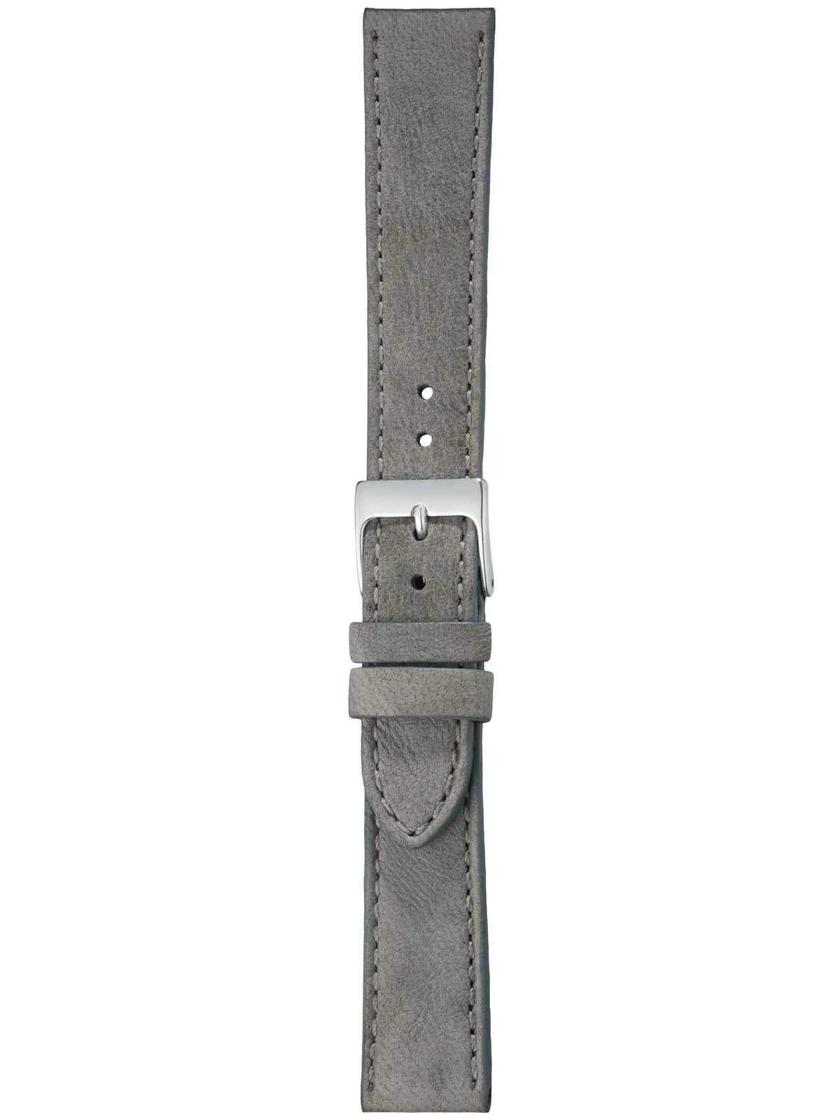 Herzog Piemont Lederarmband Grau