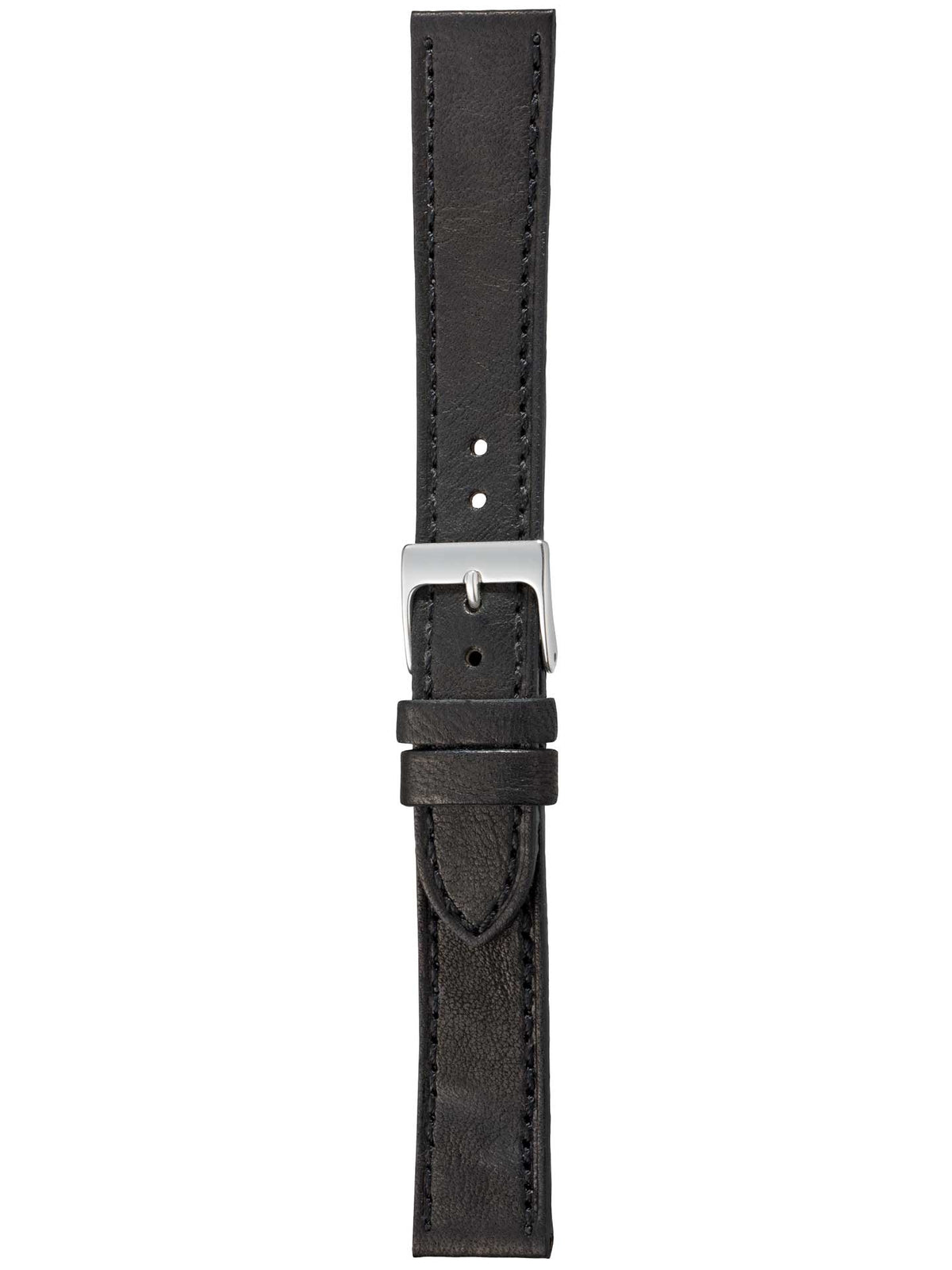 Herzog Piemont Lederarmband Schwarz