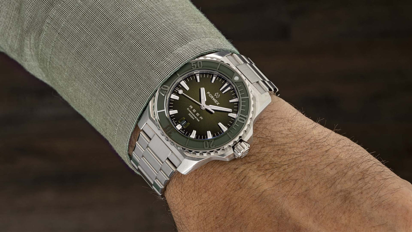 Formex REEF 42 Automatik COSC 300M "Grün" 42mm