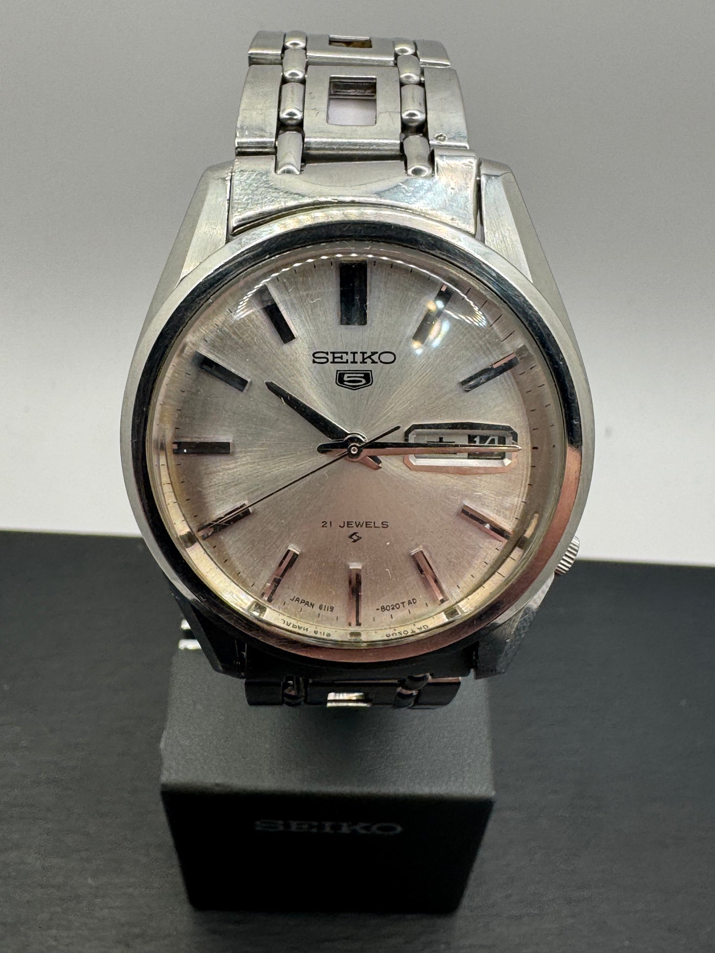 Seiko 5 – Ref. 6119-8020 – Dezember 1967 – frühe Day-Date Automatik – klassischer Vintage Allrounder