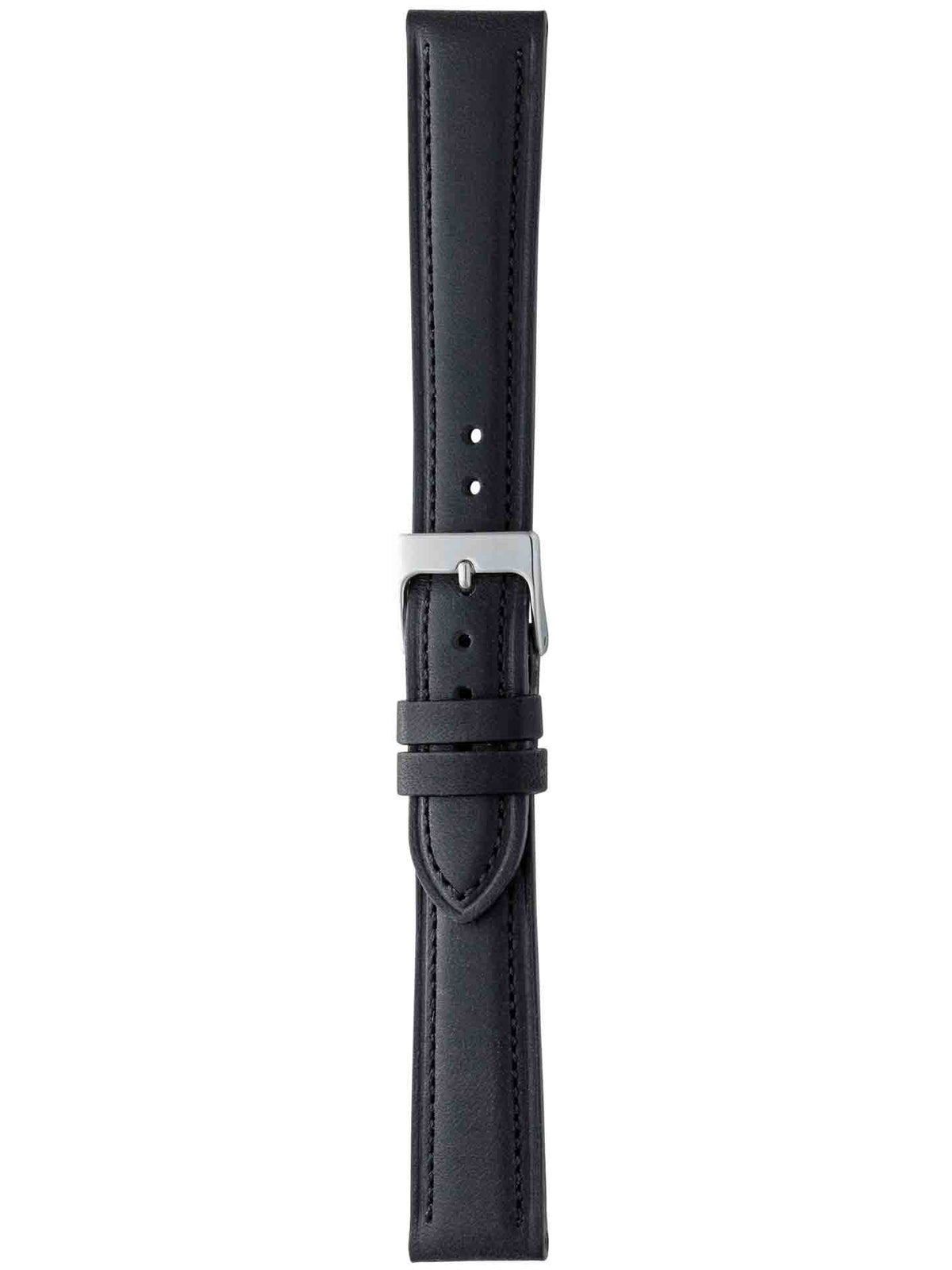 Herzog Elba Lederarmband Schwarz