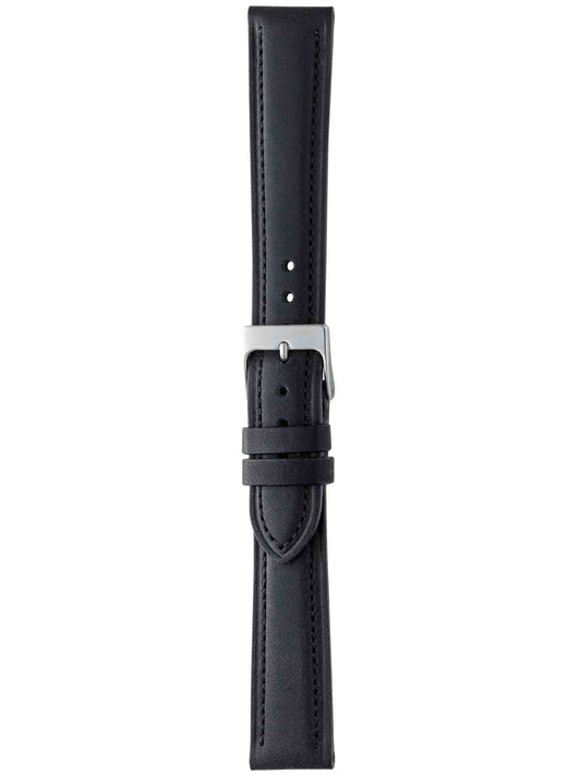 Herzog Elba Lederarmband Schwarz