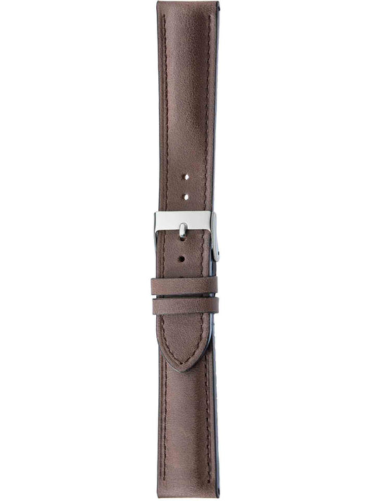 Herzog Italo-Matt Lederarmband Braun