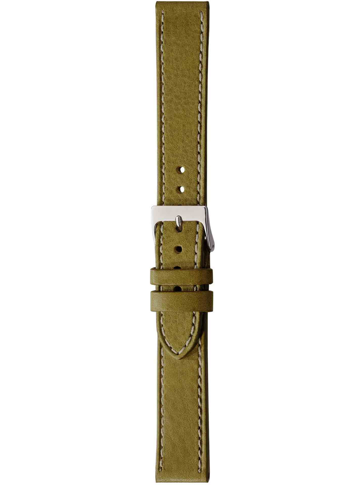 Herzog Naturale Lederarmband Olive