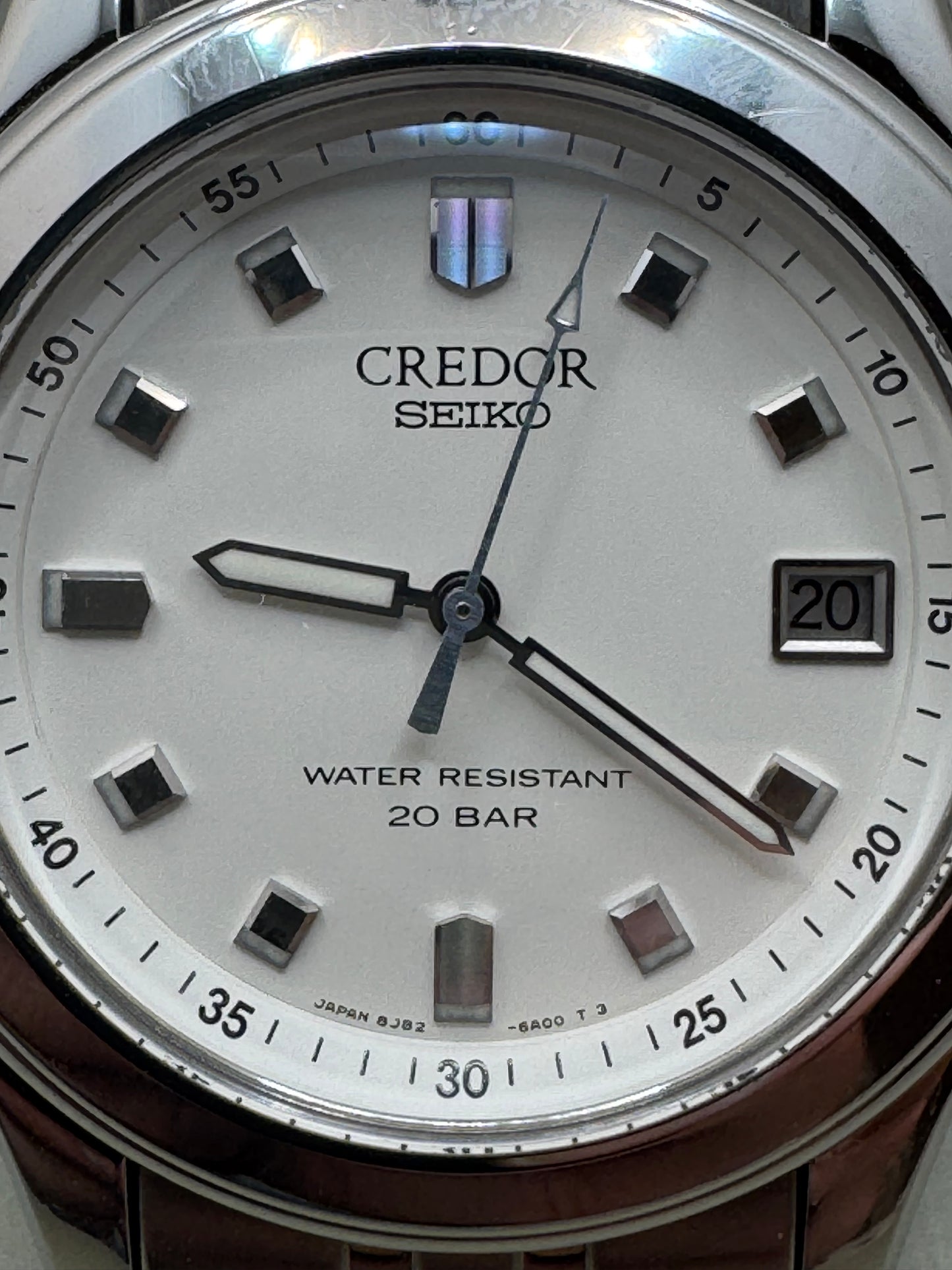 Seiko Credor Pacifique 8J82-6A00 – High Accuracy Quartz – 20 BAR (August 1994)